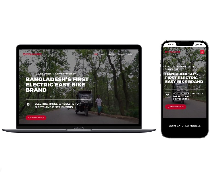 Dynamic Cars business website project by MD SHAKIB MOLLA